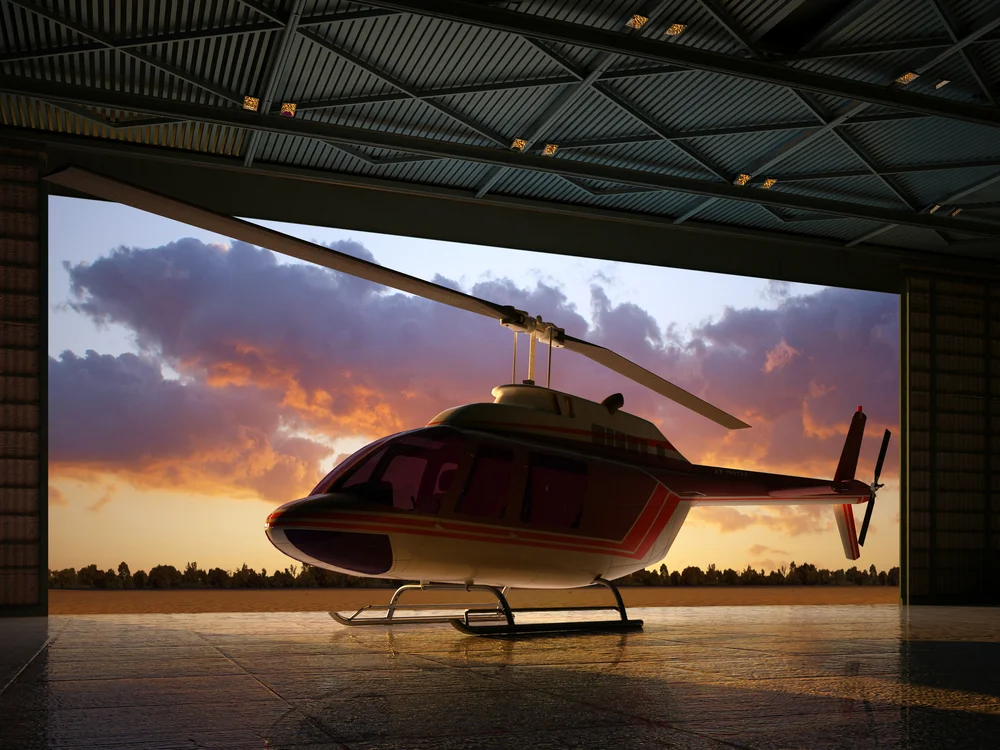 A viagem de helicóptero é perigosa?